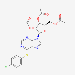 6-S-(4-Chlorophenyl)-6-thio-inosine 2',3',5'-Triacetate