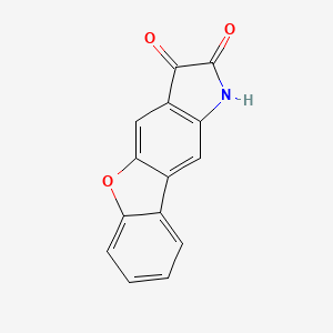 1H-Benzofuro[2,3-f]indole-2,3-dione