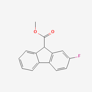 Methyl 2-fluoro-9H-fluorene-9-carboxylate