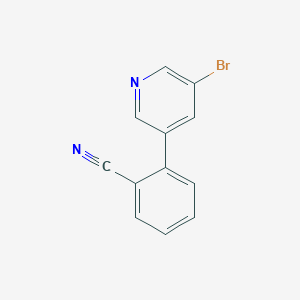 2-(5-Bromo-3-pyridinyl)-benzonitrile