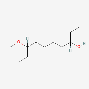 molecular formula C11H24O2 B13940358 8-Methoxy-3-decanol CAS No. 30571-74-5