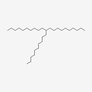 molecular formula C31H64 B13940375 Heneicosane, 11-decyl- CAS No. 55320-06-4