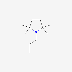 Pyrrolidine, 1-propyl-2,2,5,5-tetramethyl-