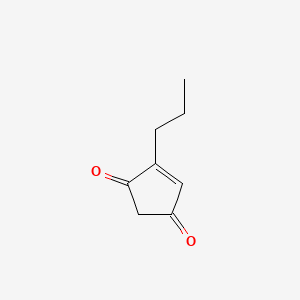 4-Propyl-4-cyclopentene-1,3-dione