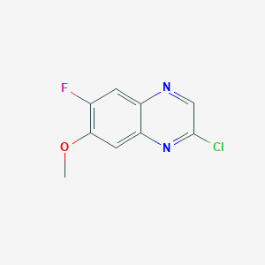 2-Chloro-6-fluoro-7-methoxyquinoxaline