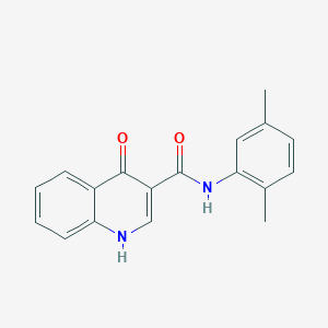 N-(2,5-dimethylphenyl)-4-oxo-1H-quinoline-3-carboxamide