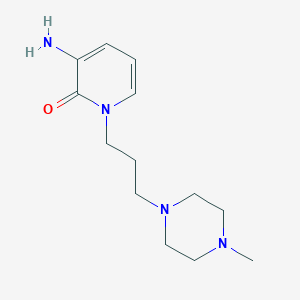 3-Amino-1-(3-(4-methylpiperazin-1-yl)propyl)pyridin-2(1H)-one