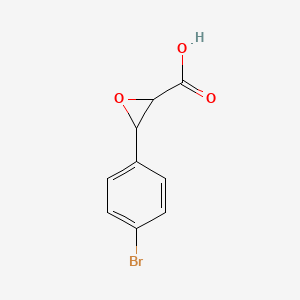 B1394065 3-(4-Bromophenyl)oxirane-2-carboxylic acid CAS No. 779323-72-7