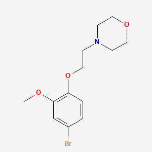 4-(2-(4-Bromo-2-methoxyphenoxy)ethyl)morpholine