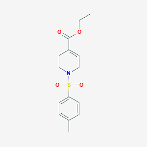 molecular formula C15H19NO4S B13940671 Ethyl 1-tosyl-1,2,3,6-tetrahydropyridine-4-carboxylate 