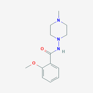 2-methoxy-N-(4-methylpiperazin-1-yl)benzamide