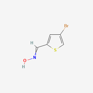 molecular formula C5H4BrNOS B13940725 4-Bromo-thiophene-2-carbaldehyde oxime 