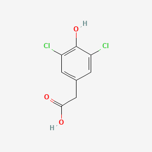 molecular formula C8H6Cl2O3 B13940757 (3,5-Dichloro-4-hydroxyphenyl)acetic acid 