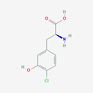 (2s)-2-Amino-3-(4-chloro-3-hydroxyphenyl)propanoic acid