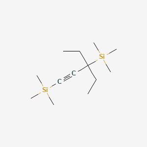 3-Ethyl-1,3-bis(trimethylsilyl)-1-pentyne