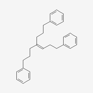 1,7-Diphenyl-4-(3-phenylpropyl)-3-heptene