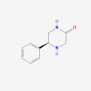 molecular formula C10H12N2O B13940987 (S)-5-Phenylpiperazin-2-one 