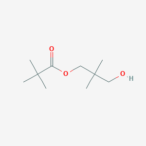 molecular formula C10H20O3 B13940998 3-Hydroxy-2,2-dimethylpropyl pivalate 