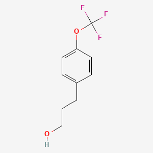 B1394110 3-(4-(Trifluoromethoxy)phenyl)propan-1-ol CAS No. 1000519-40-3
