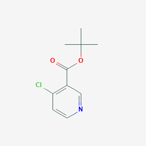 molecular formula C10H12ClNO2 B13941107 tert-Butyl 4-chloronicotinate 