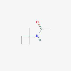 molecular formula C7H13NO B1394115 N-(1-甲基环丁基)乙酰胺 CAS No. 98435-32-6