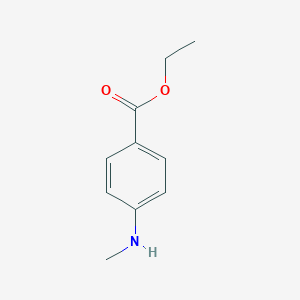 molecular formula C10H13NO2 B139412 4-(甲基氨基)苯甲酸乙酯 CAS No. 10541-82-9