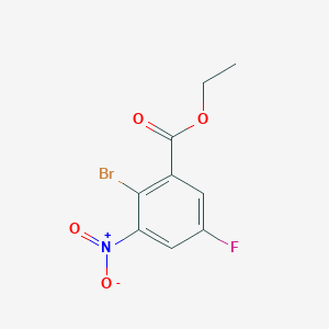 Ethyl 2-bromo-5-fluoro-3-nitrobenzoate