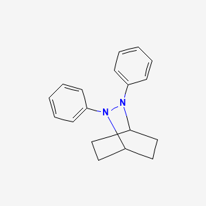 2,3-Diazabicyclo(2.2.2)octane, 2,3-diphenyl-