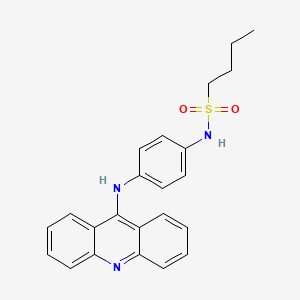 Butanesulfonanilide, 4'-(9-acridinylamino)-