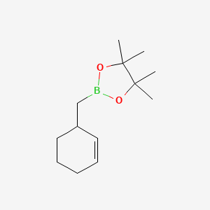 2-(Cyclohex-2-enylmethyl)-4,4,5,5-tetramethyl-1,3,2-dioxaborolane