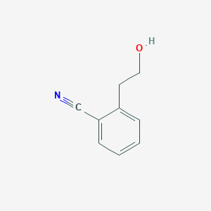 molecular formula C9H9NO B1394167 2-(2-羟乙基)苯甲腈 CAS No. 42247-74-5