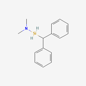 1-benzhydryl-N,N-dimethylsilanamine