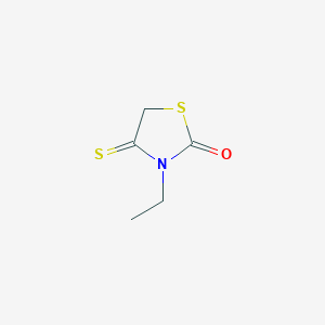 3-Ethyl-4-sulfanylidene-1,3-thiazolidin-2-one