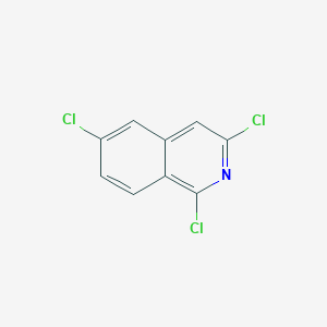 molecular formula C9H4Cl3N B1394205 1,3,6-三氯异喹啉 CAS No. 1053658-49-3