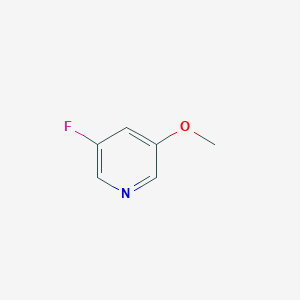molecular formula C6H6FNO B1394210 3-Fluoro-5-methoxypyridine CAS No. 1060801-62-8