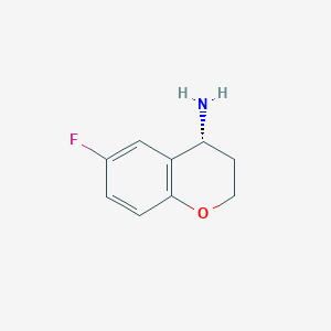 B1394235 (R)-6-fluorochroman-4-amine CAS No. 911825-61-1