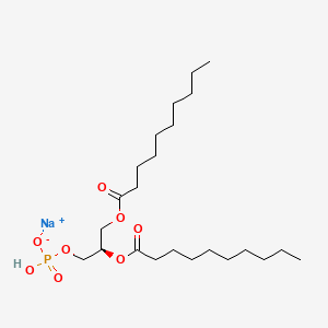 B1394242 1,2-Didecanoyl-sn-glycero-3-phosphate CAS No. 321883-64-1