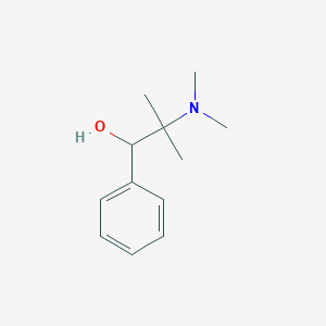 2-(Dimethylamino)-2-methyl-1-phenylpropan-1-ol