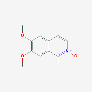 molecular formula C12H13NO3 B13942454 Nigellimine N-oxide CAS No. 96562-85-5