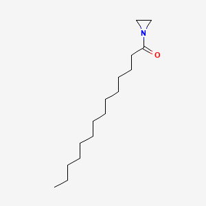 molecular formula C16H31NO B13942530 1-Myristoylaziridine CAS No. 63021-43-2