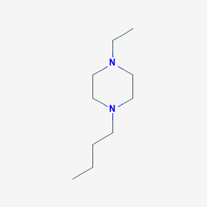 molecular formula C10H22N2 B13942545 1-Butyl-4-ethylpiperazine CAS No. 91015-23-5