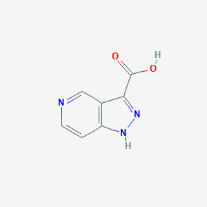 molecular formula C7H5N3O2 B1394257 1H-吡唑并[4,3-c]吡啶-3-羧酸 CAS No. 932702-11-9