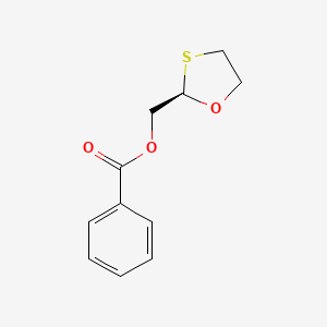 B1394258 (2R)-1,3-oxathiolan-2-ylmethyl benzoate CAS No. 372112-46-4
