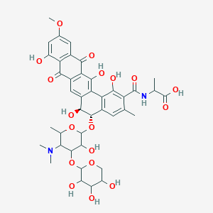 B139426 N,N-Dimethylpradimicin C CAS No. 127985-24-4