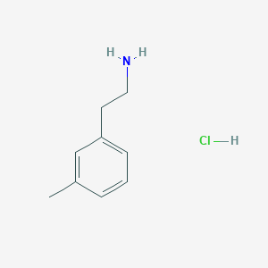 molecular formula C9H14ClN B1394270 3-甲基苯乙胺盐酸盐 CAS No. 5470-40-6