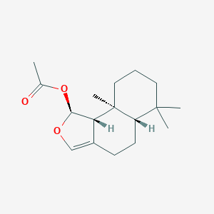 B139429 7-Deacetoxyolepupuane CAS No. 134822-40-5
