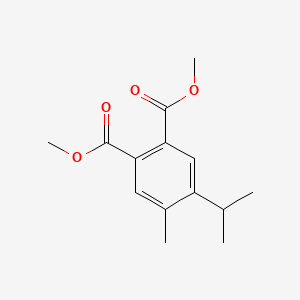 1,2-Benzenedicarboxylic acid, 4-methyl-5-(1-methylethyl)-, dimethyl ester