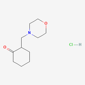 Cyclohexanone, 2-(morpholinomethyl)-, hydrochloride