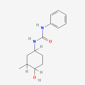 1-(4-Hydroxy-3-methylcyclohexyl)-3-phenylurea