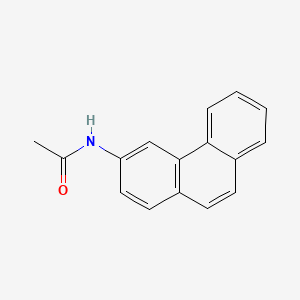 molecular formula C16H13NO B13943095 N-3-Phenanthrenylacetamide CAS No. 4120-78-9